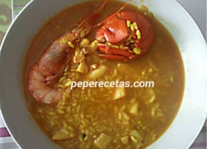 arroz bogavante peperecetas