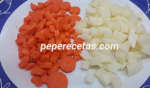 Patatas y zanahoria peperecetas.com